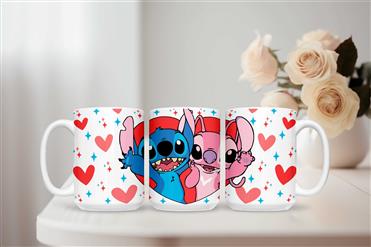 Stitch and Angel Hello Love